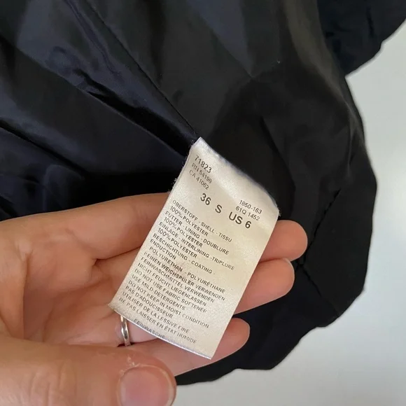 Bogner Black Quilted Ski Jacket With Detachable Hood Women's Size S - Picture 7 of 16